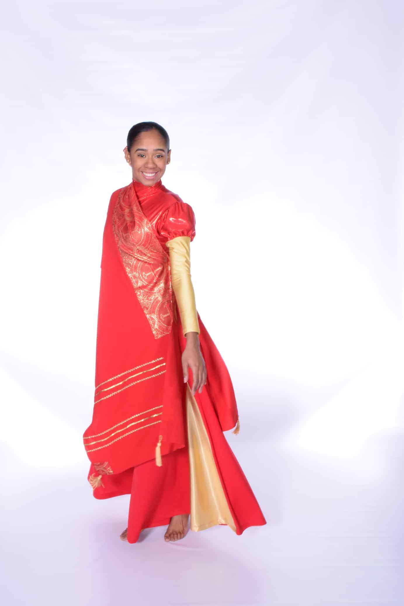 The Covenant Prayer Shawl (Red-Gold) – Rejoice Dance Ministry